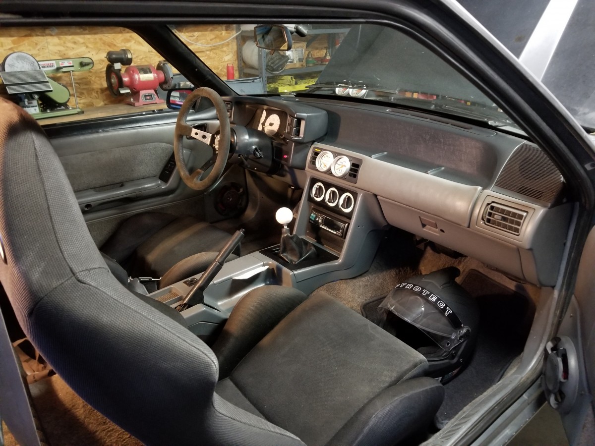 Danny Leetch Autocross Fox Body Mustang Interior 2.