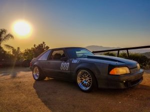 Danny Leetch Autocross Fox Body Mustang Sunset 3