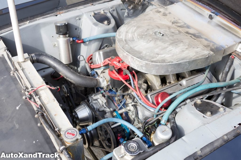 Road Race 67 Mustang Engine Compartment 1