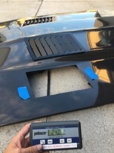 1967 1968 1969 Camaro Anvil Auto Carbon Fiber Hood Weighs 24 lbs