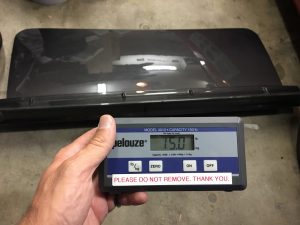 1967 1968 1969 Camaro Anvil Auto Carbon Fiber Trunk lid deck lid weighs 15 lbs