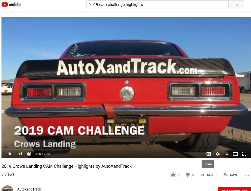 2019 Crows CAM Challenge Highlights Video — AutoXandTrack
