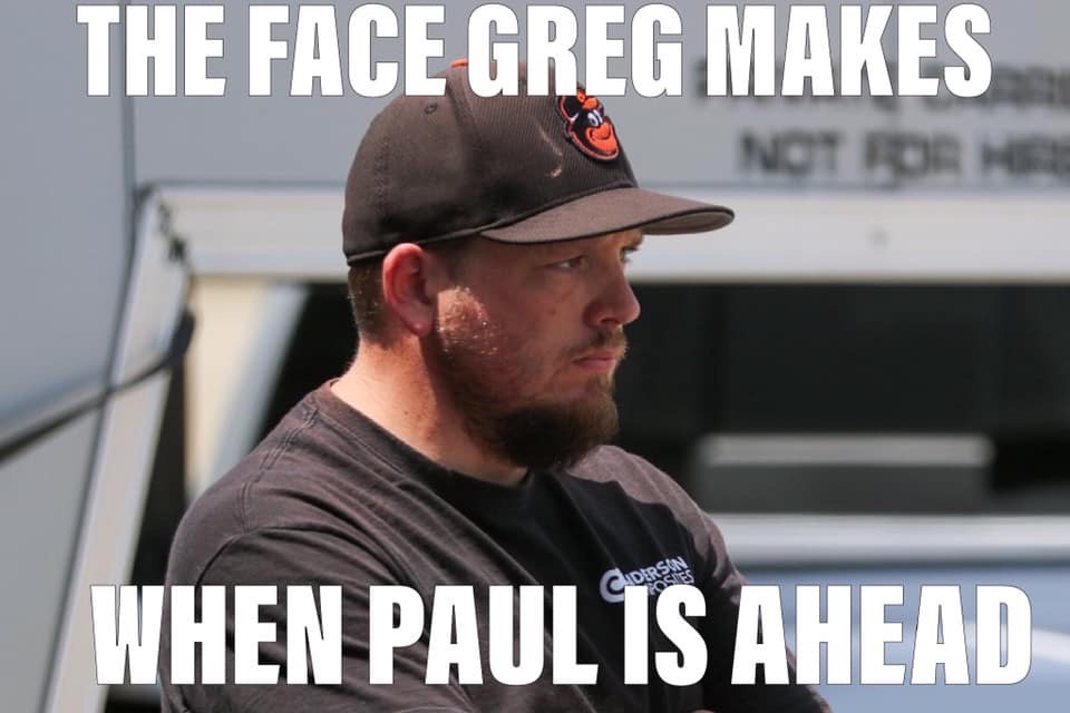 The Face Greg Makes when Paul is Ahead NMCA Autocross