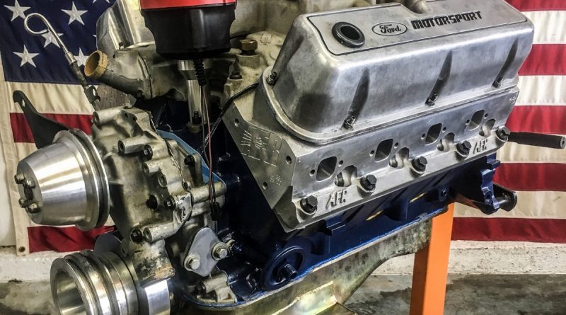 408w engine on the stand ready to unleash some bald eagles