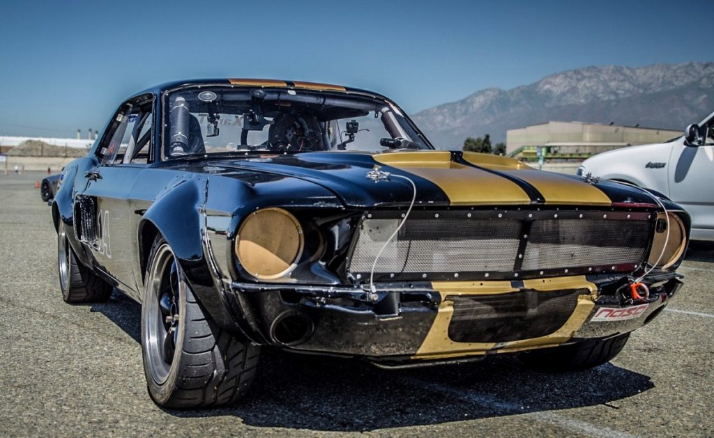 AutoXandTrack 67 Mustang front end as eye see things 5