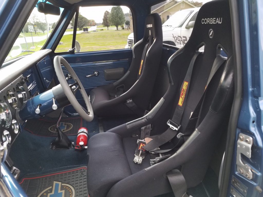 Matt Kenner Autocross C10 with Corbeau Forza seats