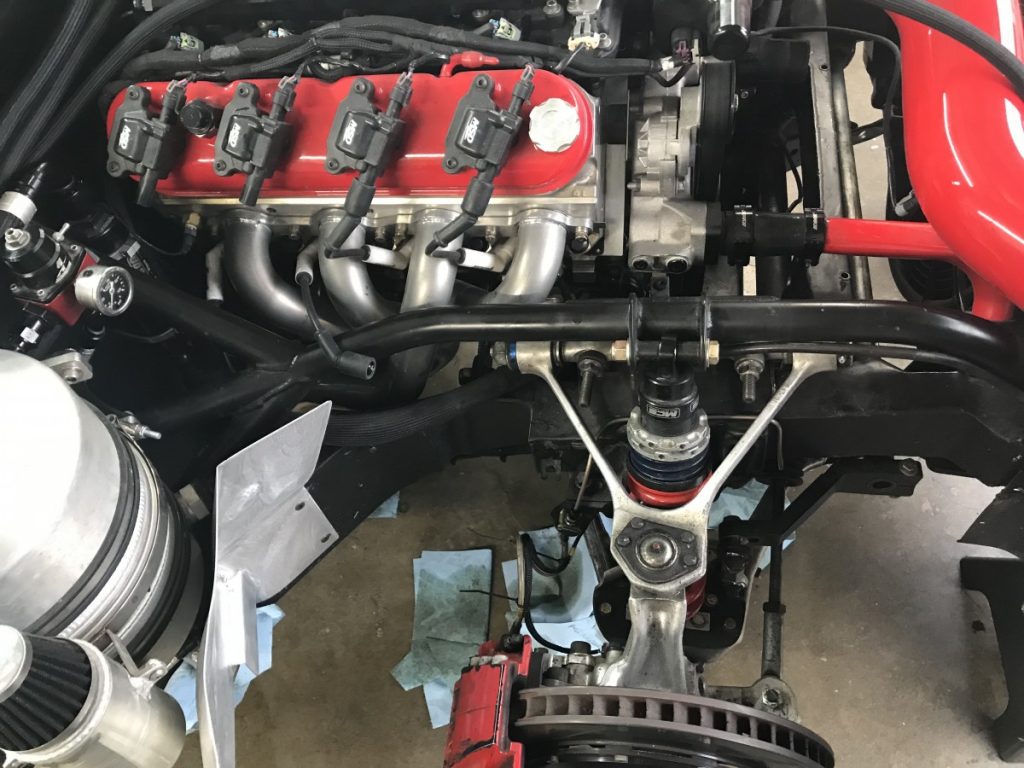 Autocross C4 Corvette Front suspension CB Ramey