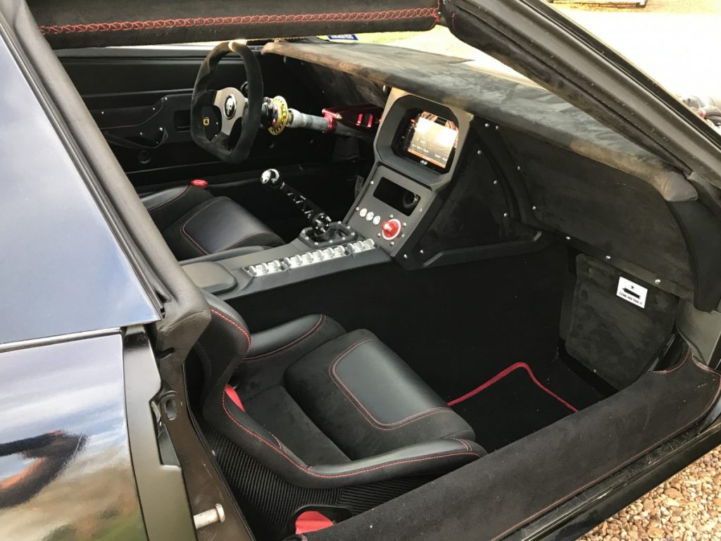 CB Ramey 1987 Corvette Interior