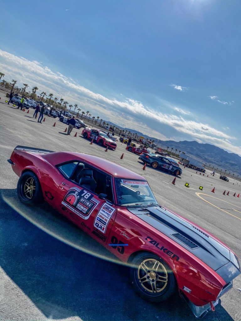 AutoXandTrack Pro Touring 1968 Camaro Optima USCA LVMS Speedstop