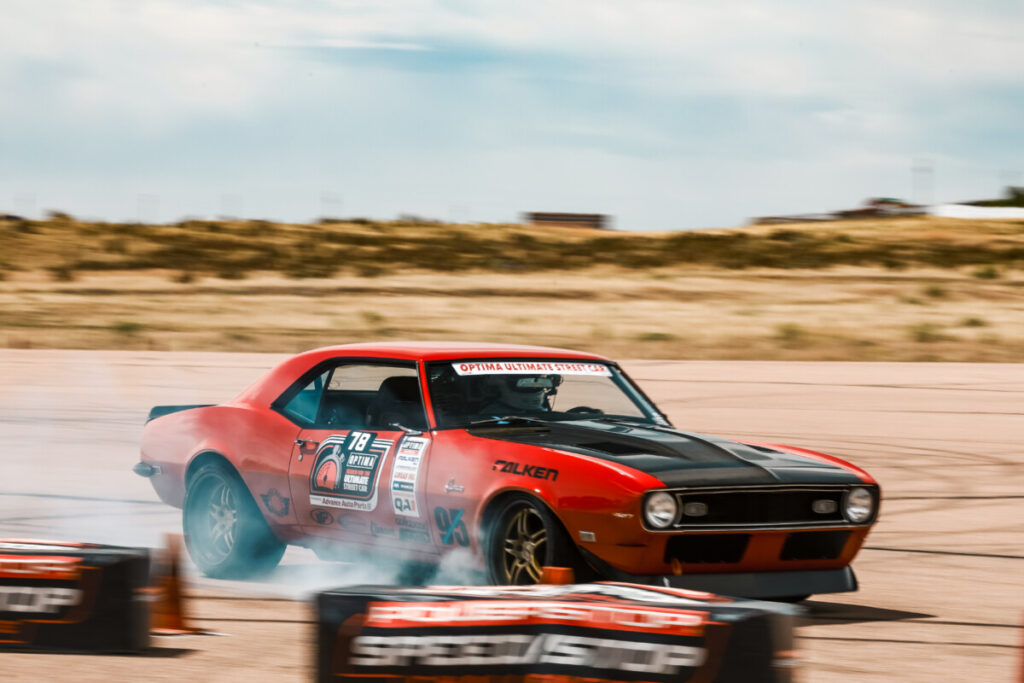 Chad Ryker pro touring Camaro Optima PPIR speed stop smoke show